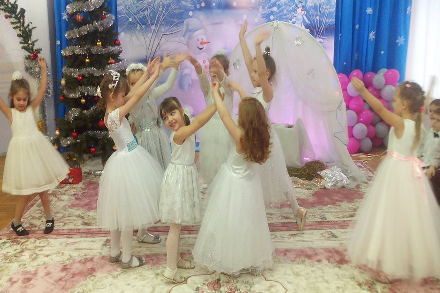 Рождественский утренник в ГУО «Ясли — сад №127 г. Гомеля»