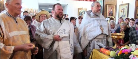 Литургия в день празднования Преображения Господня